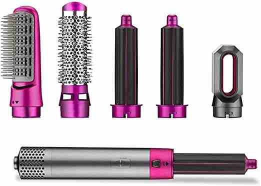 ✨ 5-in-1 Electric Hair Styling Tool Set! 💁‍♀️🌪️