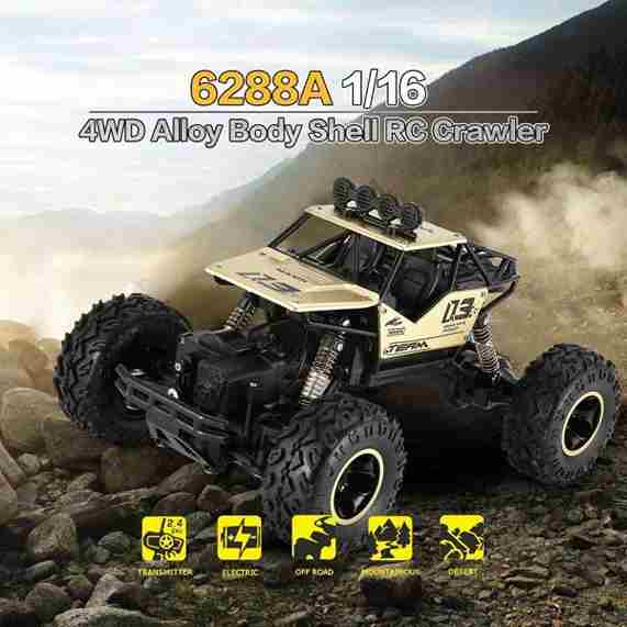 "🚗 Mini Rock Crawler: 4WD Remote Control Dirt Drifter! 🏁"