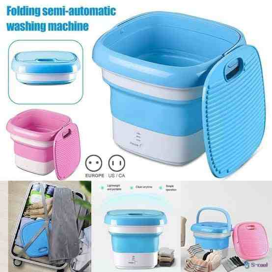 🌟 Compact Foldable Mini Washing Machine: Imported from China 🌈