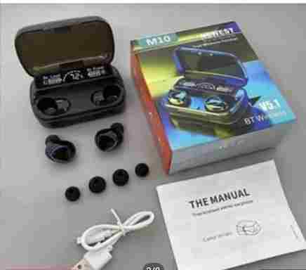 "M10 Wireless Bluetooth Earbuds 🎧✨"