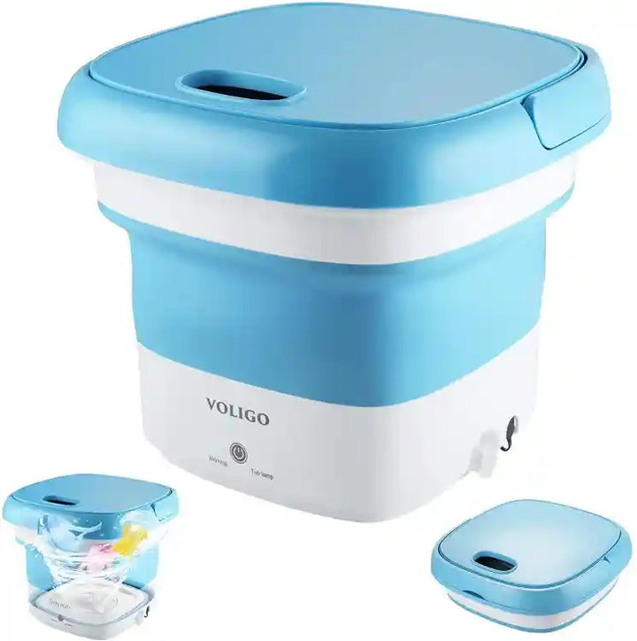 🌟 Compact Foldable Mini Washing Machine: Imported from China 🌈