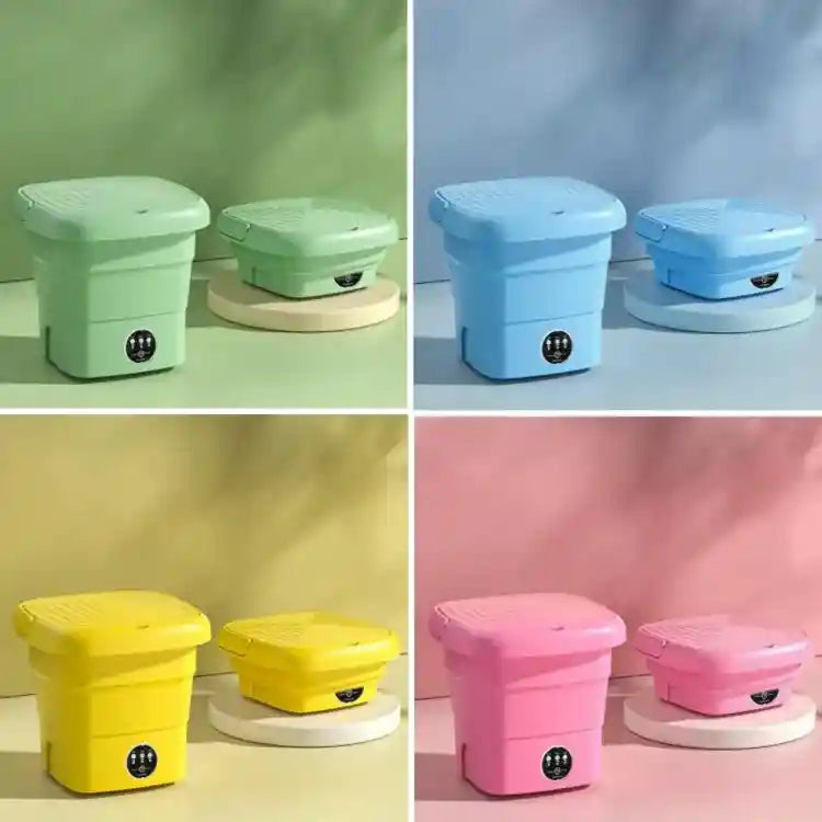 🌟 Compact Foldable Mini Washing Machine: Imported from China 🌈